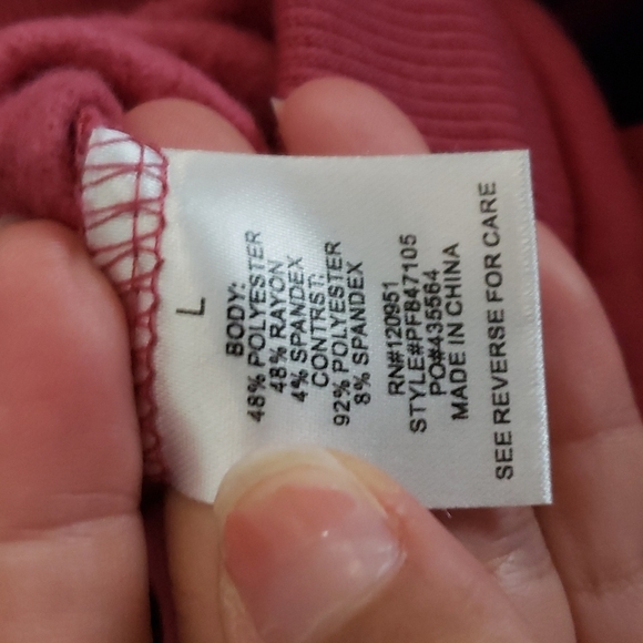 Pink Rose Sweat Pants - Picture 6 of 7